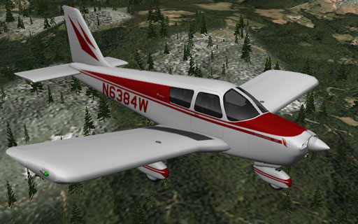 Piper cherokee x-plane